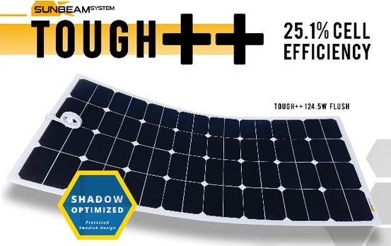 sunbeam touch plus solar panel solution