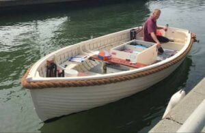 bateau à moteur électrique The Gull