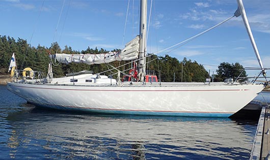 electric sailboat Nautor Swan 43