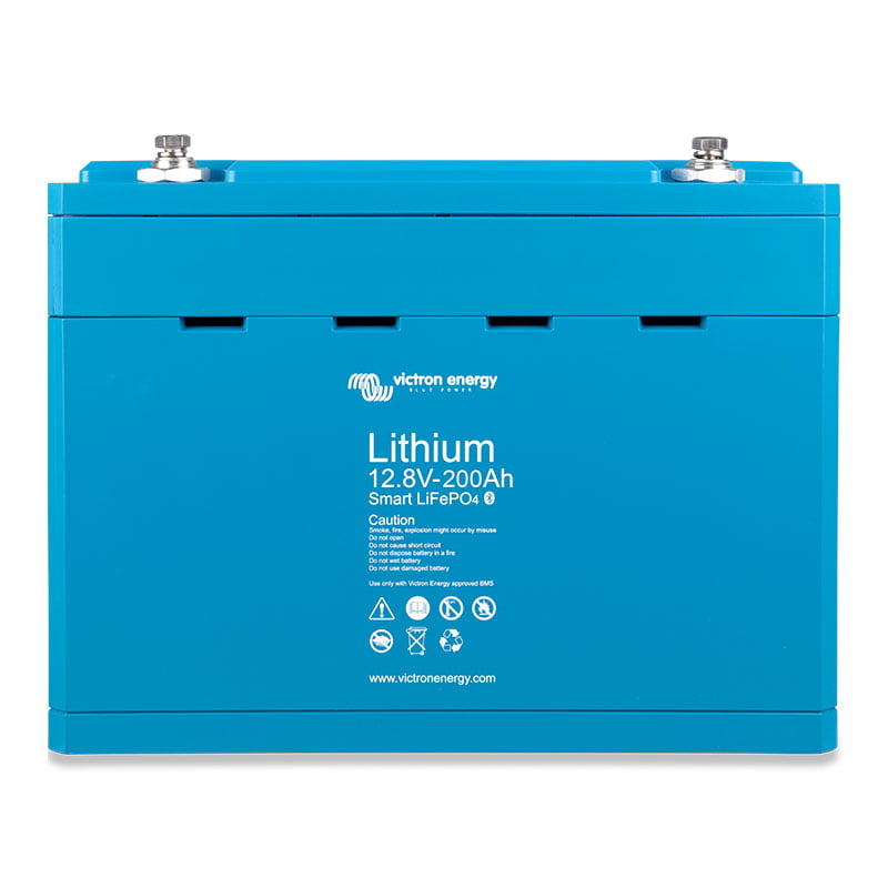 Batterie Lithium Victron Victron LIFePO 12,8 V 200 Ah - SMART pour bateau