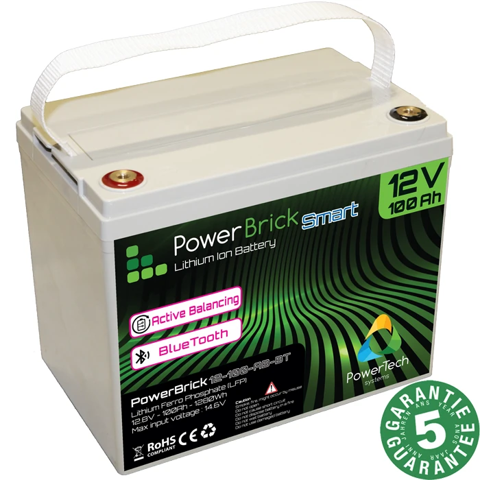 batterie LifePo4 PowerBrick PRO 12V 100Ah