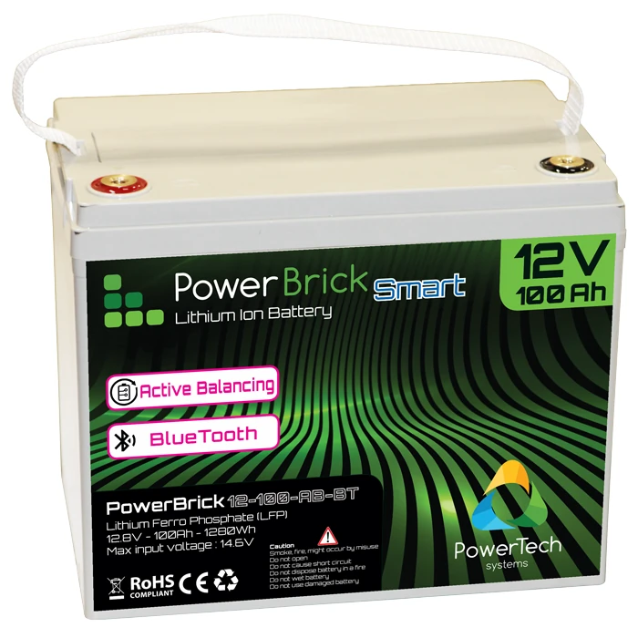 batterie LifePo4 PowerBrick PRO 12V 100Ah