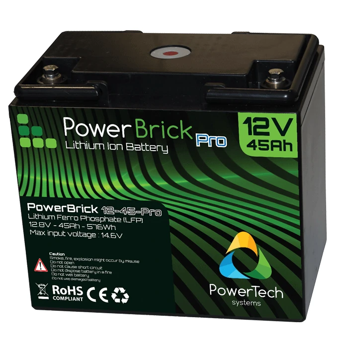 batterie LifePo4 PowerBrick PRO 12V 45Ah
