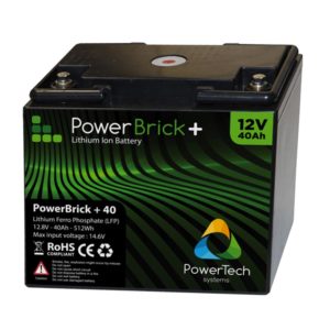 batterie Powerbrick LifePO 12V 40Ah