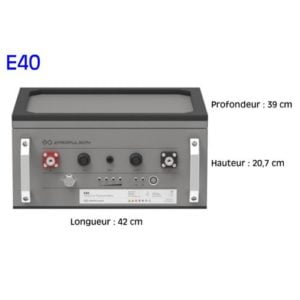 batterie lithium E40 ePropulsion LiFePO4