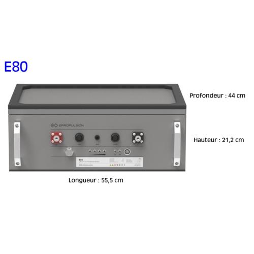 batterie lithium E80 ePropulsion LiFePO4