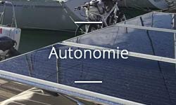 solutions d'autonomie pour bateau