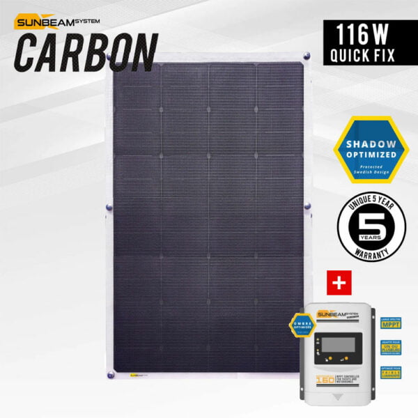 Kit SUNBEAMsystem Tough+ Carbon 116W