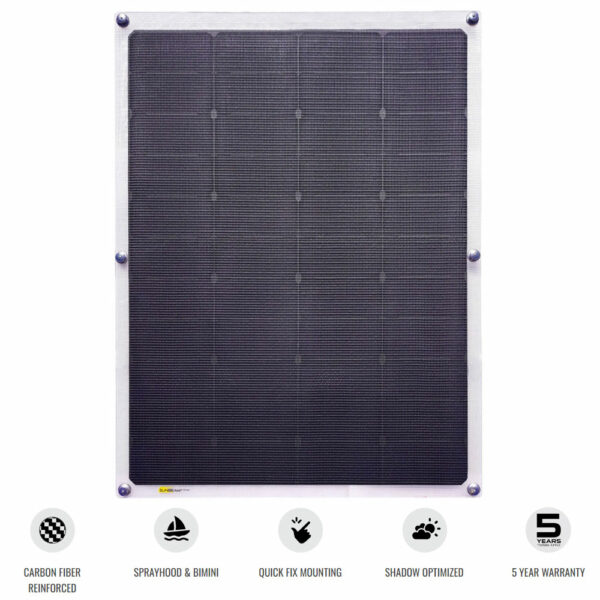 SUNBEAMsystem panneau solaire carbon 82W