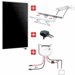 kit d'installation de panneaux solaires Uniteck 150W pour bateau