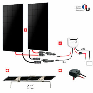 kit d'installation de panneaux solaires Uniteck 220W pour bateau