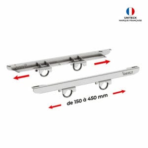 support de fixation UNIFIX 100 WP pour portique de bateau