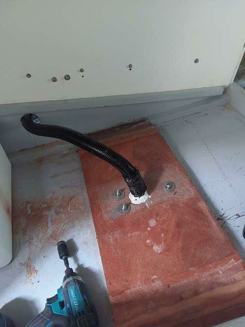 passage des câbles électriques