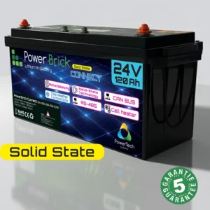 batterie LifePo4 PowerBrick 24V-120Ah Soli State