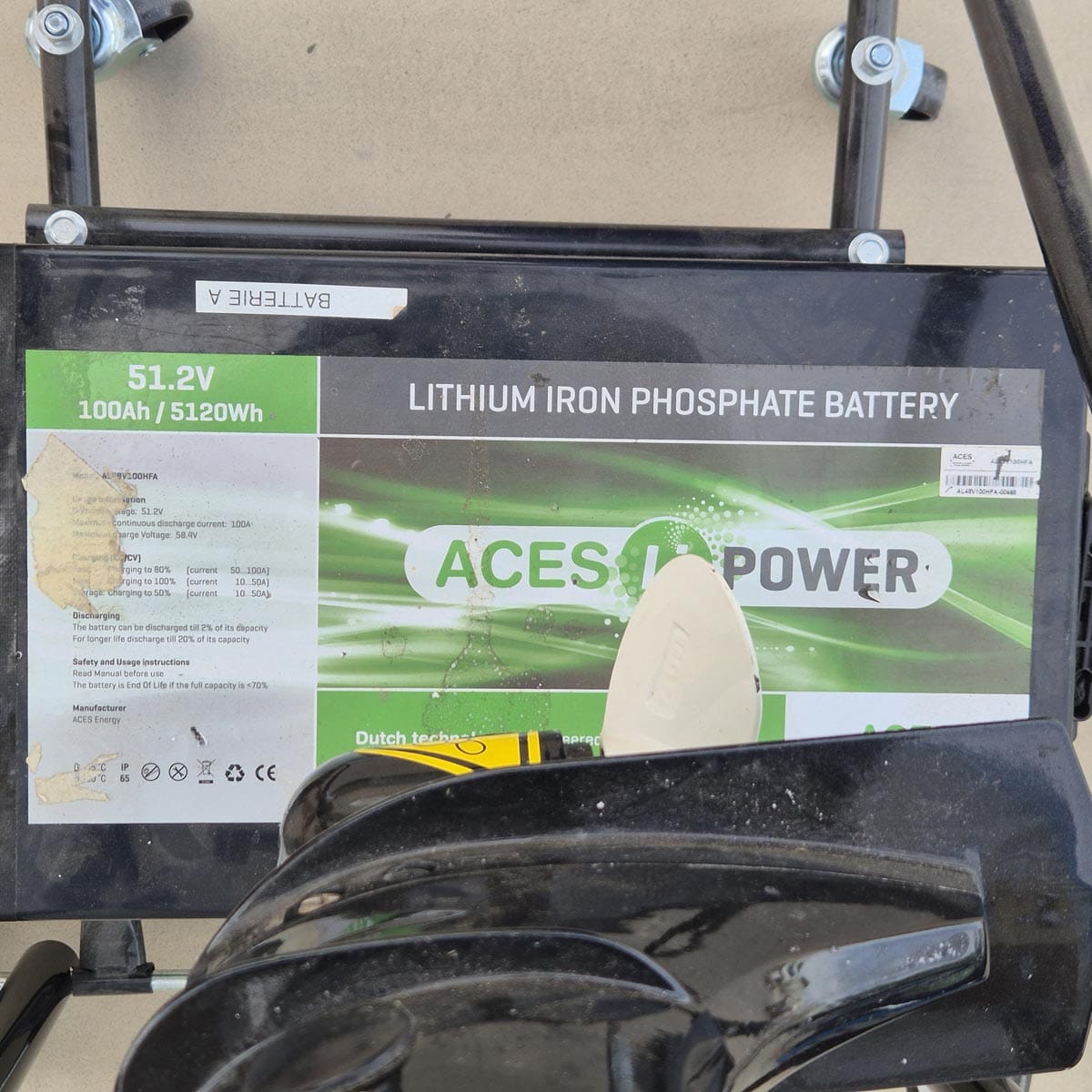 batterie Aces Power 100mA pour moteur HB électrique Elco