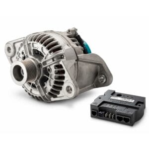 Alternateur Alpha compact 14/140 VP avec régulateur de charge Alpha Pro III