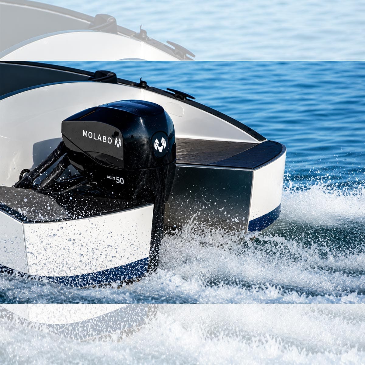 bateau à moteur électrique MOLABO ARIES R50