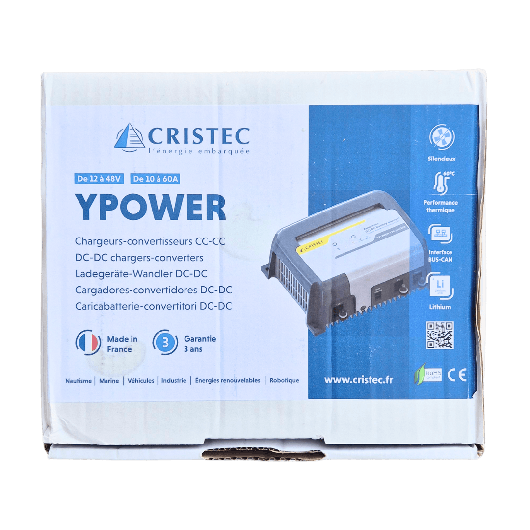 chargeur-convertisseur CC-CC YPower 12V à 48V / 10 à 60A