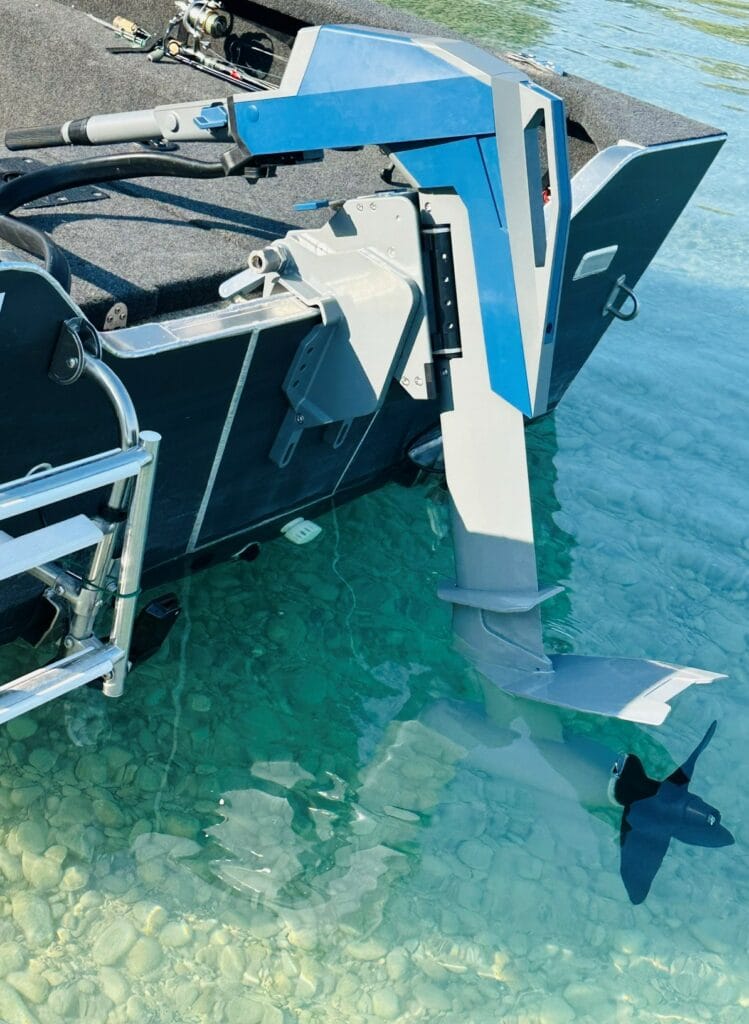 Walleye Boat, de marque Brema équipé en E-Propulsion équipé par notre agence de Gréoux les Bains