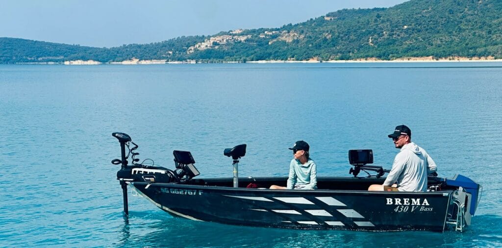 Walleye Boat, de marque Brema équipé en Minn Kota et E-Propulsion par notre agence de Gréoux les Bains