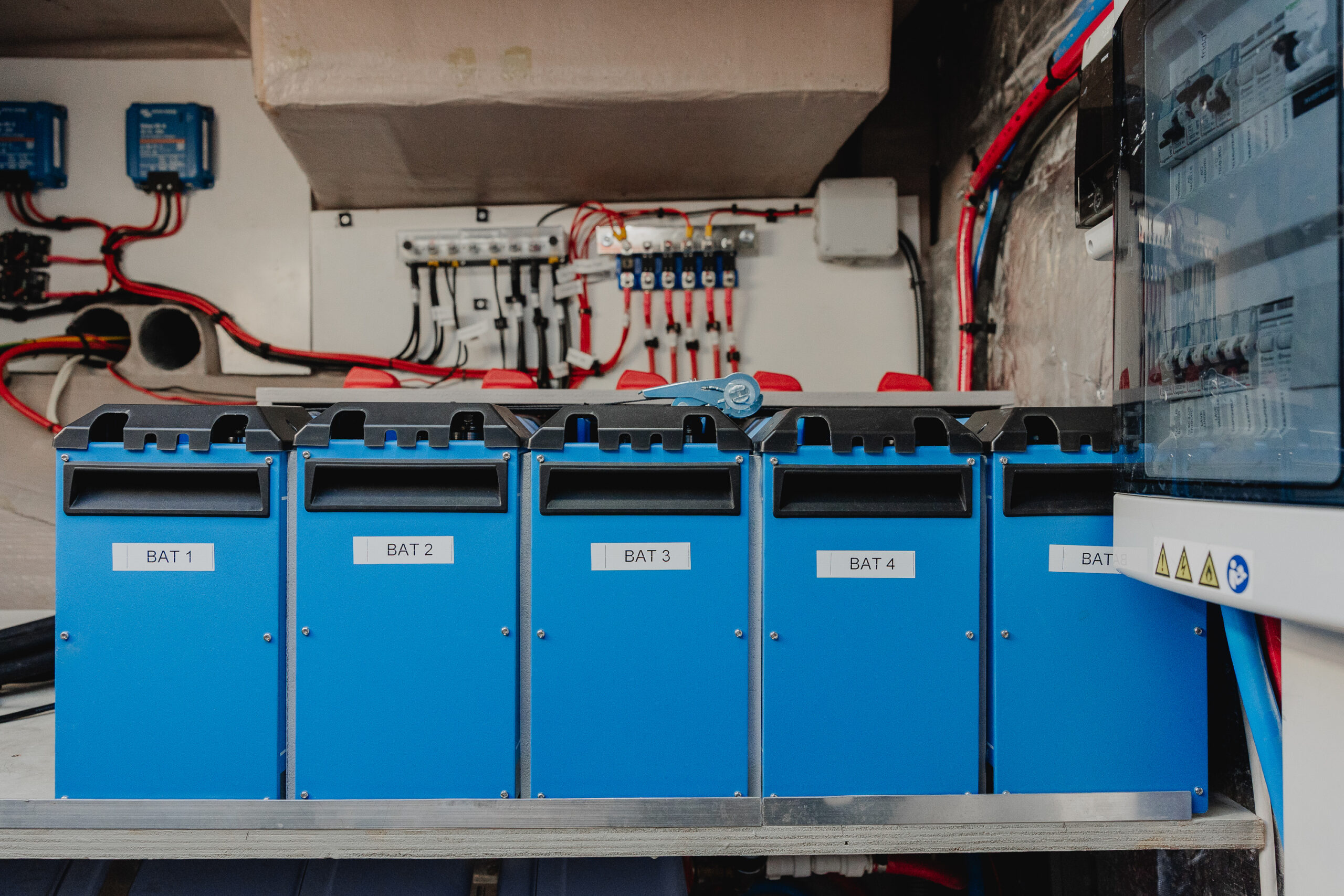 Batteries MG Energy qui seront recyclées par Batribox, organisme agréé